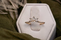 White Sapphire Valentina Finger Ring